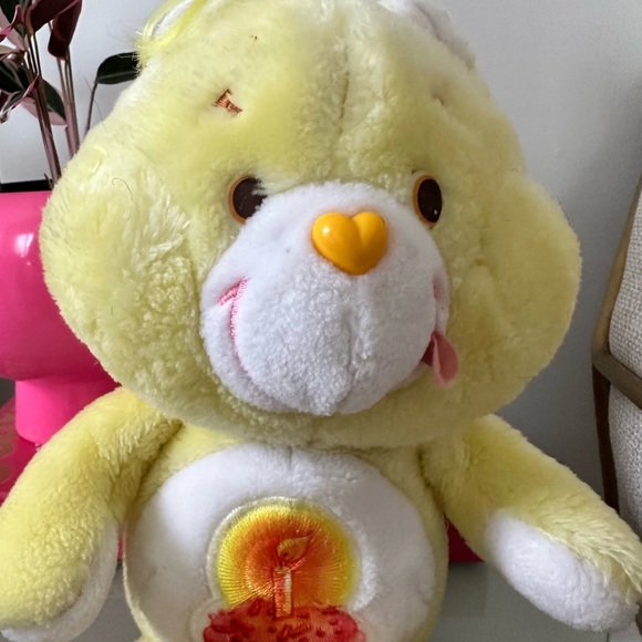 1980s Kenner Care Bear. Birthday Bear. 13” - Picture 3 of 5